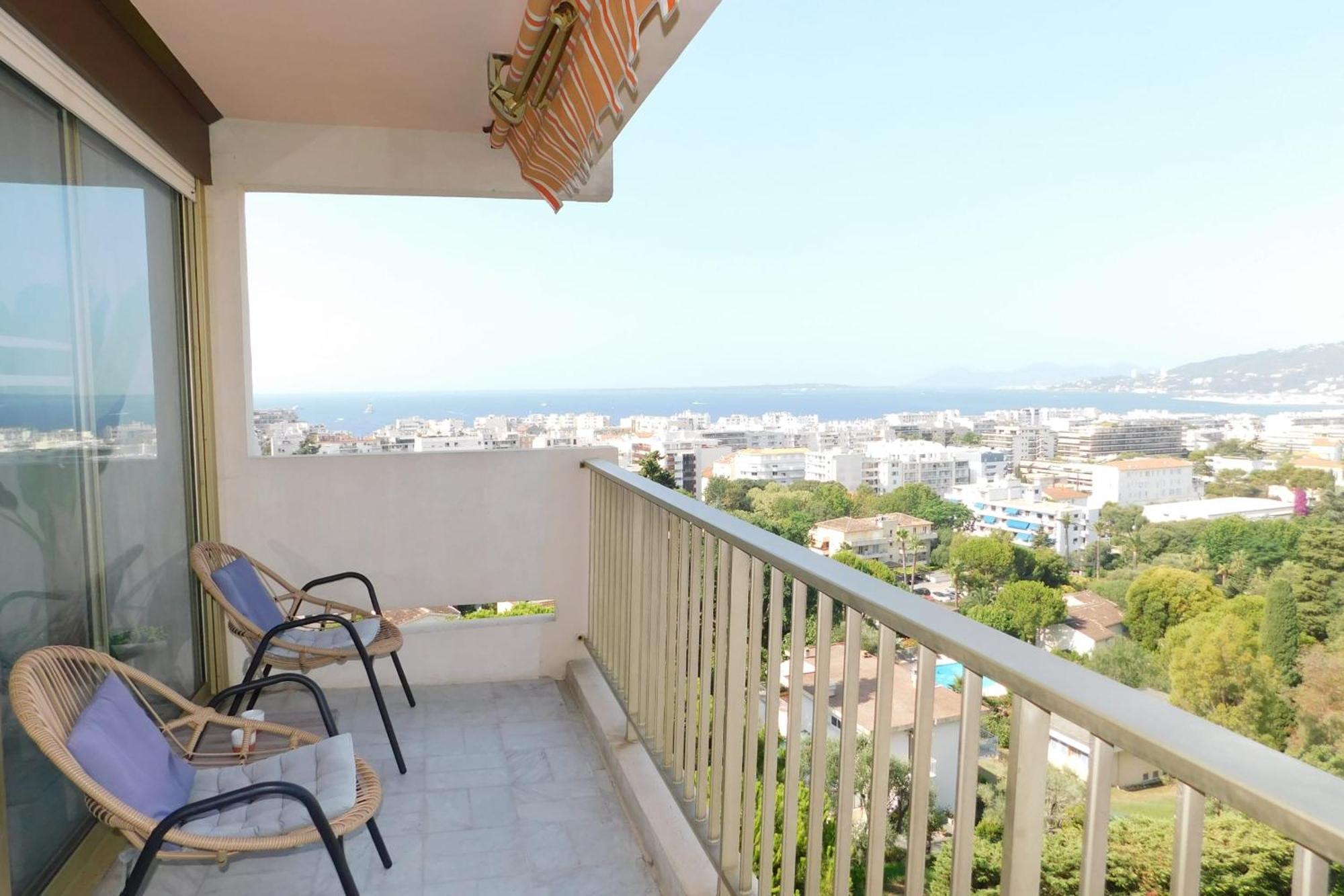 Charming T2 Eden Park With Swimming Pool Private Parking Apartment Juan-les-Pins Luaran gambar